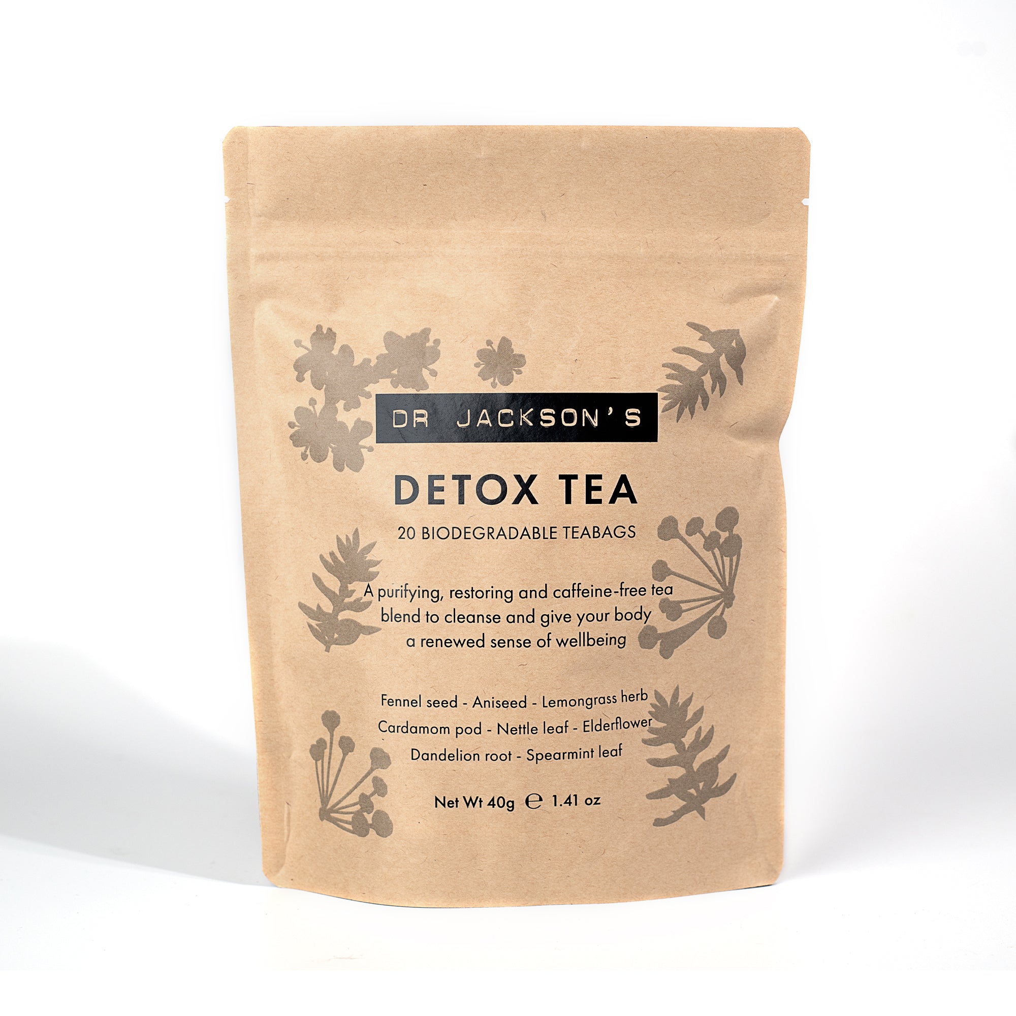 Dr Jackson's | Detox Tea - 20 teabags | Natural + Science +